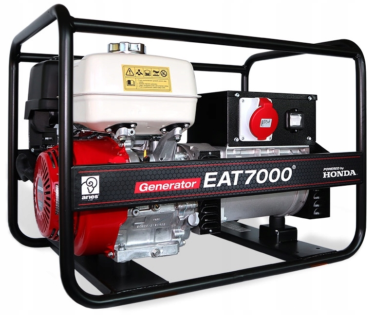 BENZÍNOVÝ GENERÁTOR, HONDA EAT7000 7.0 kVA